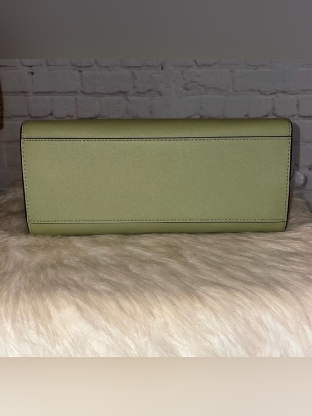 Michael Kors CARMEN Flap Satchel/JET SET TRAVEL DoubleZip Wallet 2pc Set - Picture 6 of 9